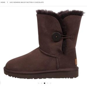 Womens UGG Bailey button boots